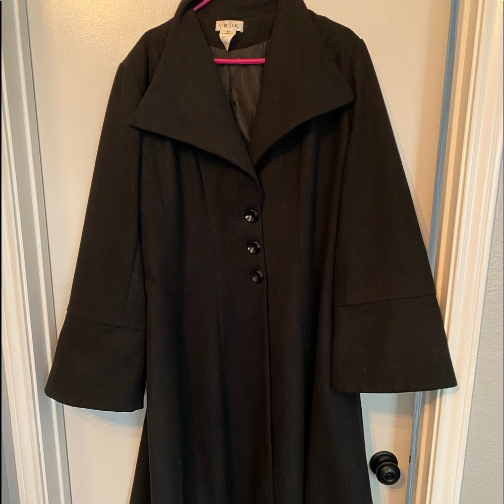 Chic Star Retro Coat, Size 22